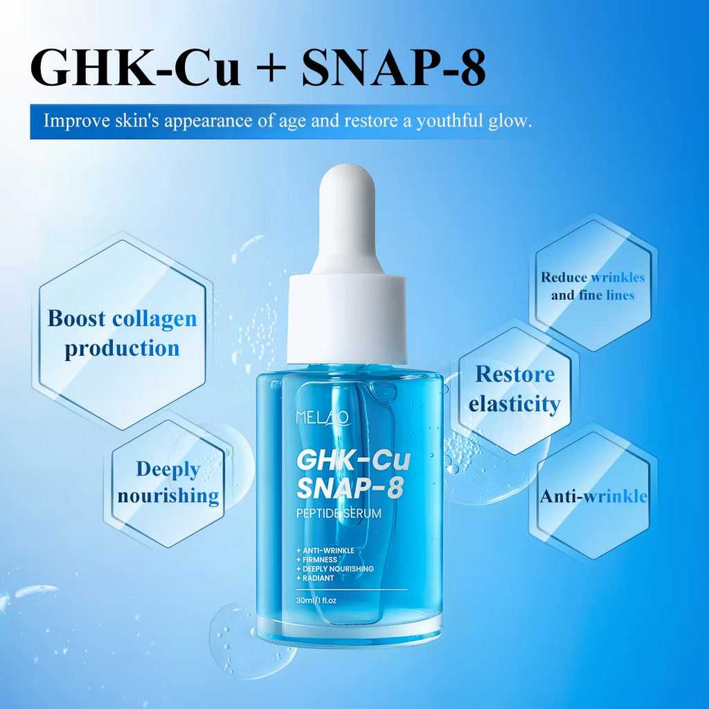 GHK-CU SNAP-8 Peptide facial serum